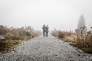 Couple walking on trail. Marriage Therapy in paoli pa 19301